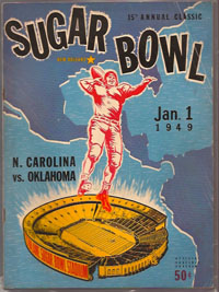 1948 Sugar Bowl Program